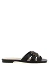 Pinko Flat Shoes Blacks And Greys