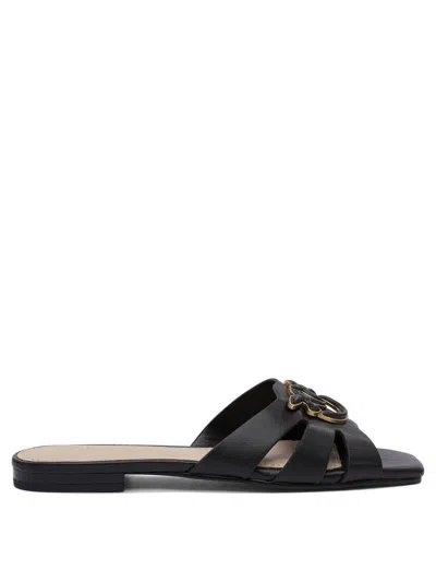 Pinko Leather Slipper Sandal