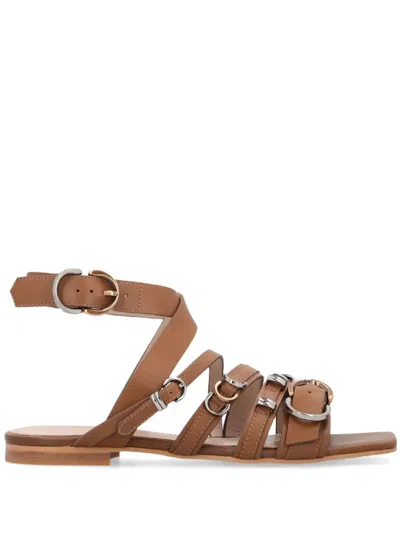 Pinko Marli Sandalen In Brown