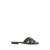 Pinko Flat Shoes Blacks And Greys In Black