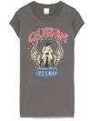 Pinko Maxi Print T-shirt In Grey