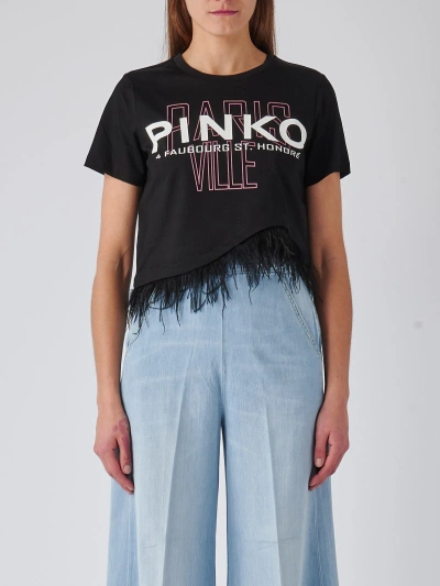 Pinko Martignano T-shirt In Nero