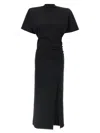 Pinko Long T-shirt Dress With Padded Shoulders