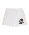 Pinko Logo-patch Shorts In White