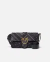 Pinko Medium Bandana Print Love Bag Slouchy Shoulder Bag