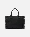 Pinko Black Polypropylene Polyester Polyester Cotton Polyamide Polyurethane Polyester Handbag In Black