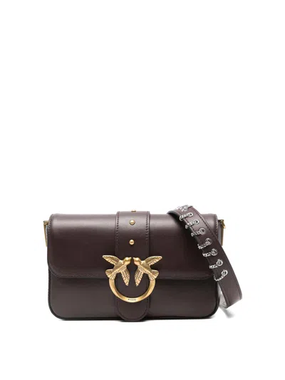 PINKO BOLSO SHOPPING - MARRÓN