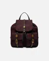 Pinko Patterned-flap Lambskin Backpack
