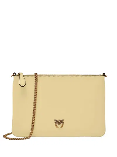 Pinko Medium Shoulder Bag In Neutral