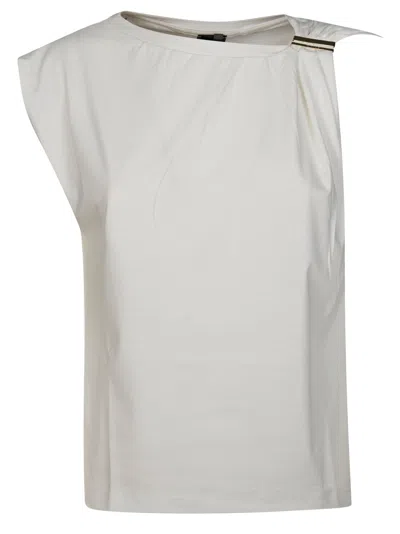 Pinko Melody Mini Sweater - Interlock Stretch In White