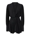 Pinko Melun Mini Dress In Black