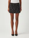 Pinko Memory Mini Skirt In Black