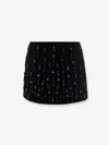 Pinko Memory Mini Skirt In Black