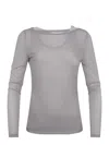 Pinko 'merci' Sweater In Gray