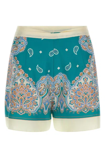 Pinko Merengue Panting Shorts In Multi