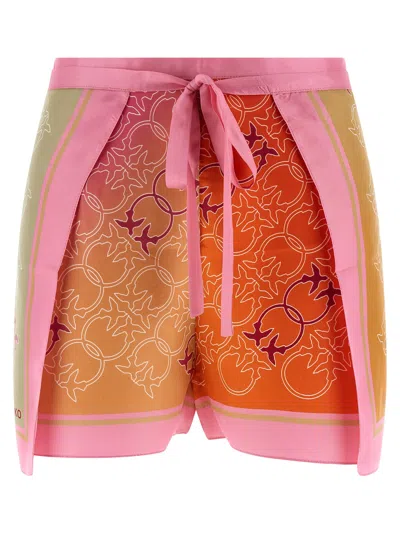 Pinko 'merengue' Panting Shorts In Multi