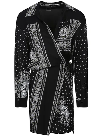 PINKO MESOPOTAMIA ABITO TWILL STAMPA