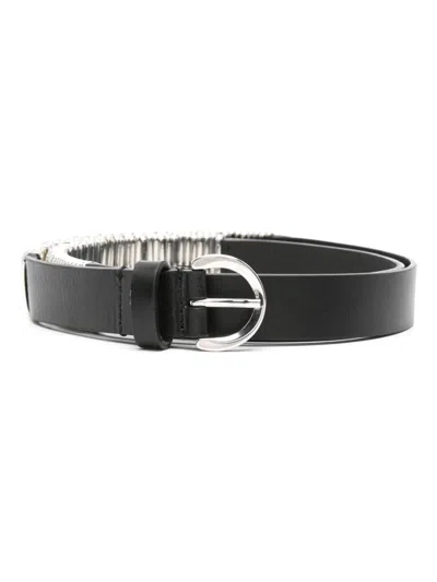 Pinko Metal-loops Belt In Black