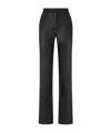 Pinko Straight-leg Casual Pants In Black