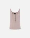 Pinko Chimera Vest In Pink-deauville Mauve