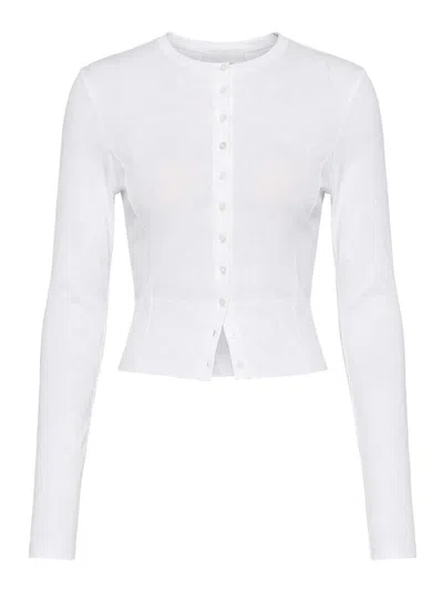 Pinko `meteora` Cardigan In White