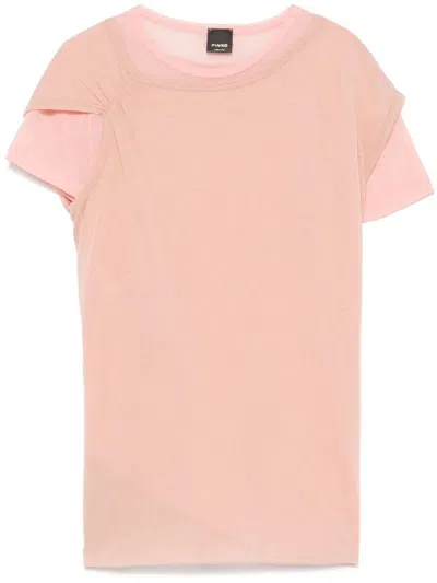 Pinko `mi Piaci` Sweater In Pink