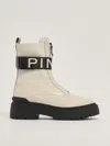 Pinko Mia 13 Boots In Panna
