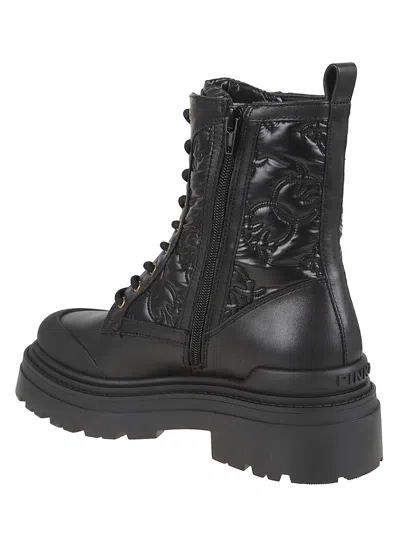 PINKO MIA 25 - ANKLE BOOT MONOGRAM NYLON