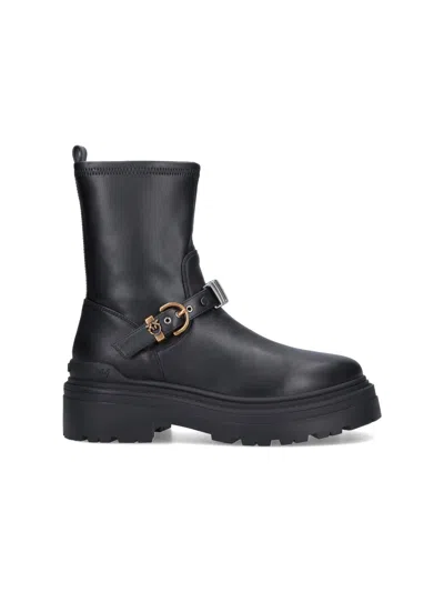 Pinko 'mia 27' Ankle Boots In Black
