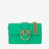 Pinko Micro Love One Simply Bag In Green
