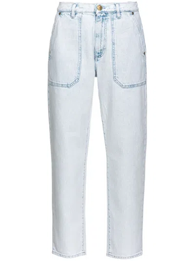 Pinko Jean Chino Clair In Navy
