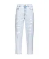 Pinko Mid-rise Straight-leg Jeans In White