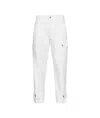 Pinko Mid-waist Tapered Cargo Pants In White