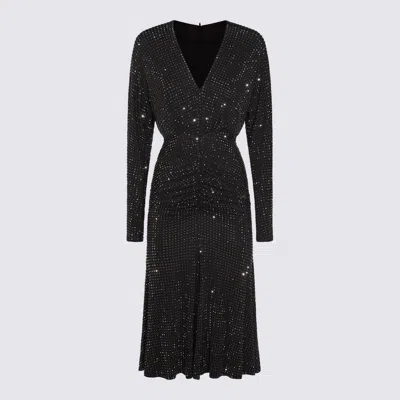 Pinko Midi Dress In Black