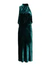 Pinko Marciac Midi Dress In Green