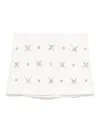 Pinko Embellished Double-layer Mini Skirt In White