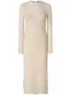 Pinko Midi Dress With Rear Teardrop Fastening