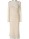 Pinko Midi Dress With Rear Teardrop Fastening