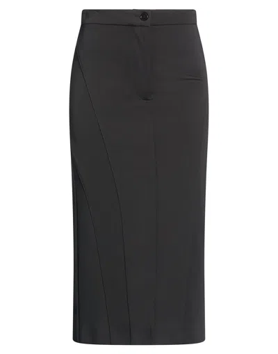Pinko Midi Skirt In Black