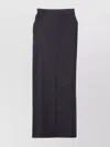 Pinko Midi Skirt With Pockets And Loops In Black