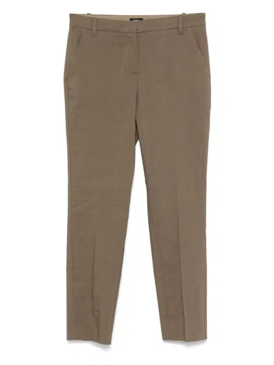 PINKO MILITARY GREEN 'BELLO' TROUSERS