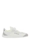 Pinko 'reby 03' White Sneakers With Logo Patch On The Tongue And Logo Lettering On The Side In White