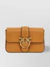 Pinko Mini Love One Crossbody Bag In Brown