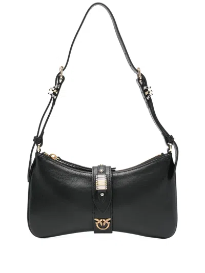 Pinko Mini Arthemis Shoulder Bag In Black