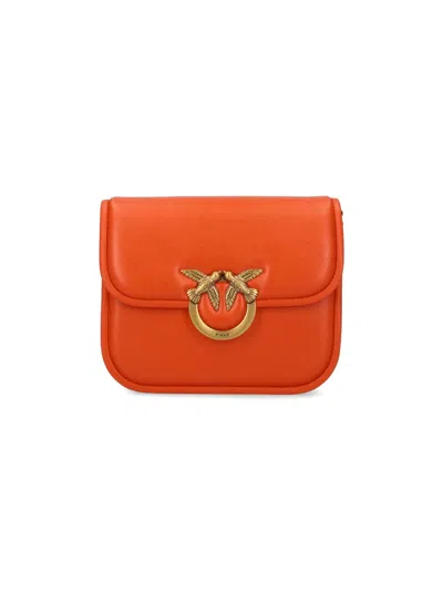 Pinko Love Box Bag" - Orange