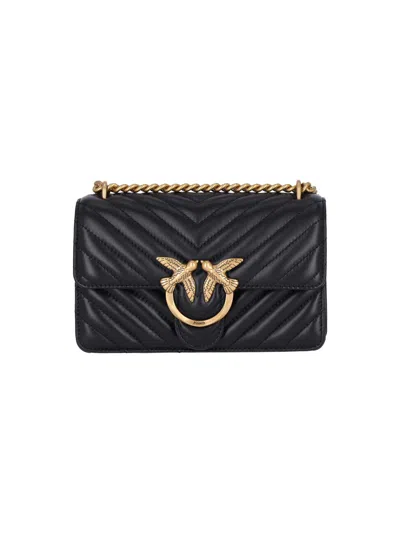 Pinko Mini Bag Love One In Black