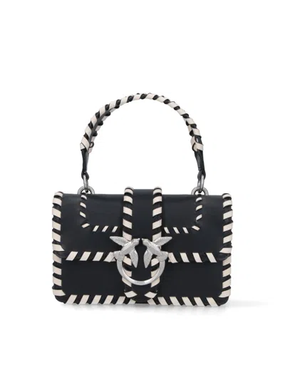 Pinko Mini Bag "love One" In Black