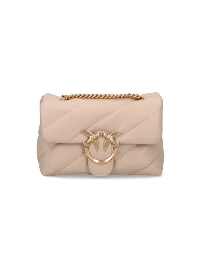 Pinko Mini Bag "love Puff" In Sand