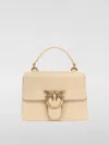 Pinko Mini Bag  Woman Color Beige In 米色