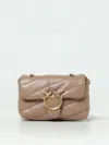 Pinko Mini Bag  Woman Color Beige In 米色